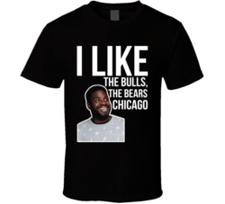 Ron Funches I Like The Bulls The Bears Quote Comedian Fan T Shirt