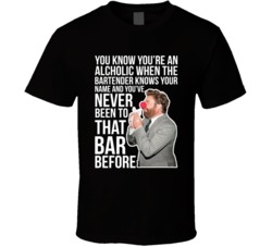 Zach Galifianakis You Know You're An Alcholic When Quote Comedian
