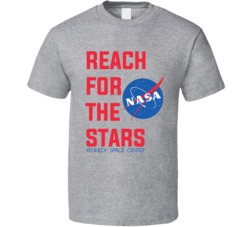 Nasa Reach For The Stars Fan T Shirt Nasa Reach For The Stars Fan T Shirt