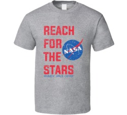 Nasa Reach For The Stars Vintage Distressed Fan T Shirt Nasa Reach For The Stars Vintage Distressed Fan T Shirt