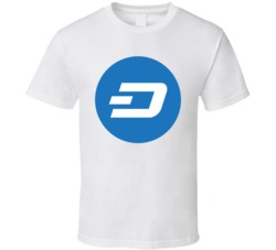 Dash Cryptocurrency E-currency Online Shopping Fan T Shirt Dash Cryptocurrency E-currency Online Shopping Fan T Shirt