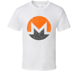 Monero Xmr Distressed Cryptocurrency E-currency Online Shopping Fan T Monero Xmr Distressed Cryptocurrency E-currency Online Shopping Fan T