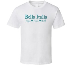 Bella Italia Restaurant Foodie Tour Brand Logo Fan T Shirt Bella Italia Restaurant Foodie Tour Brand Logo Fan T Shirt