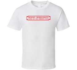 Benny Marzano's Restaurant Foodie Tour Brand Logo Fan T Shirt Benny Marzano's Restaurant Foodie Tour Brand Logo Fan T Shirt