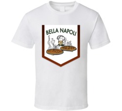 Bella Napoli Restaurant Foodie Tour Brand Logo Fan T Shirt Bella Napoli Restaurant Foodie Tour Brand Logo Fan T Shirt