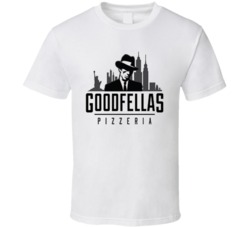 Goodfellas Pizzeria Restaurant Foodie Tour Brand Logo Fan T Shirt Goodfellas Pizzeria Restaurant Foodie Tour Brand Logo Fan T Shirt