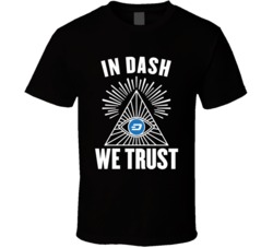In Dash We Trust Cryptocurrency Dash Investor T Shirt In Dash We Trust Cryptocurrency Dash Investor T Shirt