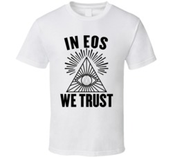 In Eos We Trust Cryptocurrency Eos Investor Fan T Shirt In Eos We Trust Cryptocurrency Eos Investor Fan T Shirt
