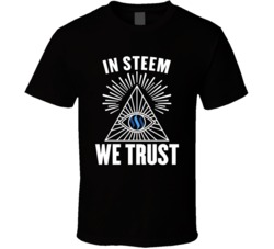 In Steem We Trust Cryptocurrency Investor Fans Fan T Shirt In Steem We Trust Cryptocurrency Investor Fans Fan T Shirt