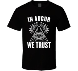 In Augur Rep We Trust Cryptocurrency Investor T Shirt In Augur Rep We Trust Cryptocurrency Investor T Shirt