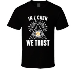 In Z Cash We Trust Cryptocurrency Investor T Shirt In Z Cash We Trust Cryptocurrency Investor T Shirt