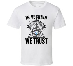 In Vecahain Ven We Trust Cryptocurrency Investor Fan T Shirt In Vecahain Ven We Trust Cryptocurrency Investor Fan T Shirt