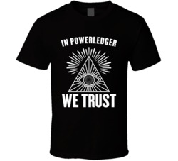 In Powerledger Powr We Trust Cryptocurrency Investor T Shirt In Powerledger Powr We Trust Cryptocurrency Investor T Shirt