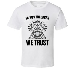 In Powerledger Powr We Trust Cryptocurrency Investor Fan T Shirt In Powerledger Powr We Trust Cryptocurrency Investor Fan T Shirt