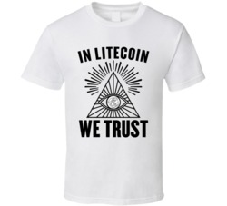In Litecoin Ltc We Trust Cryptocurrency Investor Fan T Shirt In Litecoin Ltc We Trust Cryptocurrency Investor Fan T Shirt