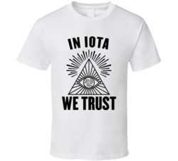 In Iota Iot We Trust Cryptocurrency Investor Fan T Shirt In Iota Iot We Trust Cryptocurrency Investor Fan T Shirt