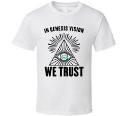 In Genesis Vision We Trust Cryptocurrency Investor Fan T Shirt In Genesis Vision We Trust Cryptocurrency Investor Fan T Shirt