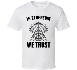 In Ethereum We Trust Cryptocurrency Eth Investor Fan T Shirt In Ethereum We Trust Cryptocurrency Eth Investor Fan T Shirt
