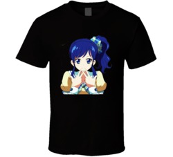 Aoi Kiriya Aikatsu Fictional Music Group Fan T Shirt Aoi Kiriya Aikatsu Fictional Music Group Fan T Shirt