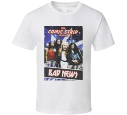 Bad News The Comic Strip Presents Fictional Music Group Fan T Shirt Bad News The Comic Strip Presents Fictional Music Group Fan T Shirt