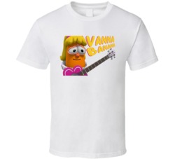 Vanna Banana Veggie Tails Fictional Music Group Fan T Shirt