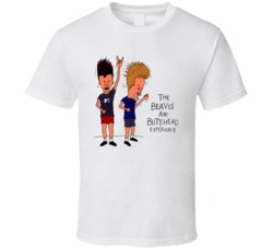 The Beavis And Butthead Experience Fictional Music Group Fan T Shirt