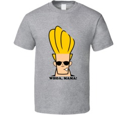 Johnny Bravo Fictional Musican Band Character Fan T Shirt