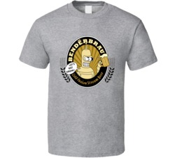 Bender Rodriguez Futurama Fictional Character Fan T Shirt