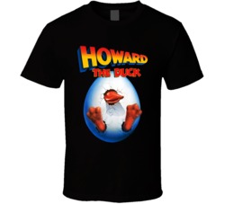 Howard The Duck Fictional Musican Character Fan T Shirt