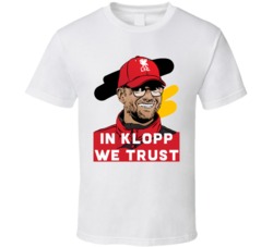 In Klopp We Trust Jurgen Klopp Drawing Liverpool Football Soccer Fan T In Klopp We Trust Jurgen Klopp Drawing Liverpool Football Soccer Fan T