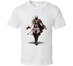 Altair Assassin's Creed Video Game Character T Shirt Altair Assassin's Creed Video Game Character T Shirt