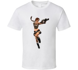 Lara Croft Tomb Raider Video Game Character T Shirt Lara Croft Tomb Raider Video Game Character T Shirt
