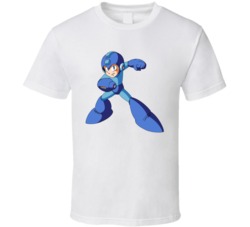 Mega Man Mega Man Video Game Character T Shirt Mega Man Mega Man Video Game Character T Shirt