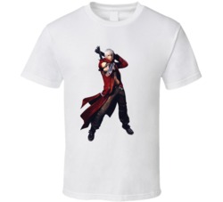 Dante Devil May Cry Video Game Character T Shirt Dante Devil May Cry Video Game Character T Shirt