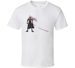Sephiroth Final Fantasy Vii Video Game Character T Shirt Sephiroth Final Fantasy Vii Video Game Character T Shirt