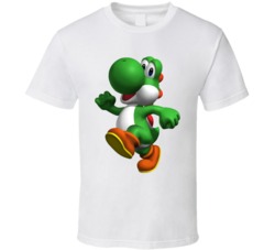 Yoshi Super Mario World Video Game Character T Shirt