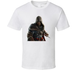 Ezio Assassin's Creed Ii Video Game Character T Shirt