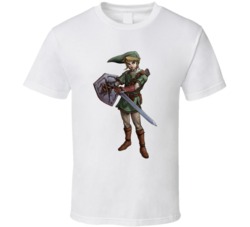 Link The Legend Of Zelda Video Game Character T Shirt Link The Legend Of Zelda Video Game Character T Shirt