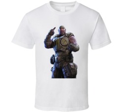 Augustus Cole Gears Of War Video Game Character T Shirt Augustus Cole Gears Of War Video Game Character T Shirt
