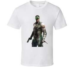 Sam Fisher Tom Clancy's Splinter Cell Video Game Character T Shir Sam Fisher Tom Clancy's Splinter Cell Video Game Character T Shir