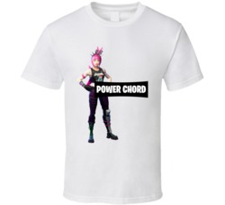 Power Chord Fortnite Skin Video Game Geek Gamer Fan T Shirt Power Chord Fortnite Skin Video Game Geek Gamer Fan T Shirt