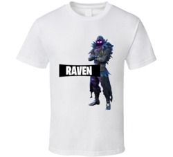 Raven Fortnite Skin Video Game Geek Gamer Fan T Shirt Raven Fortnite Skin Video Game Geek Gamer Fan T Shirt