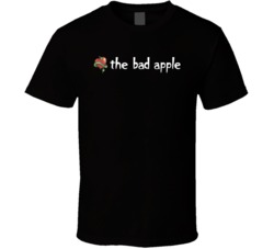 The Bad Apple Burger Food Fan T Shirt The Bad Apple Burger Food Fan T Shirt