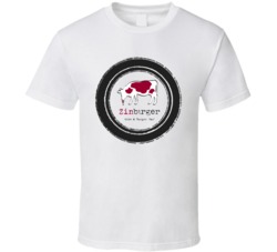 Zinburger Wine And Burger Bar Food Fan T Shirt Zinburger Wine And Burger Bar Food Fan T Shirt