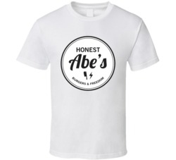Honest Abe's Burgers And Freedom Food Fan T Shirt Honest Abe's Burgers And Freedom Food Fan T Shirt