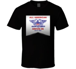 All American Hamburger Drive In Burger Food Fan T Shirt All American Hamburger Drive In Burger Food Fan T Shirt