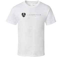 The Lambs Club Burger Food Fan T Shirt The Lambs Club Burger Food Fan T Shirt
