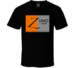 Zuno Cafe Bar Burger Food Fan T Shirt Zuno Cafe Bar Burger Food Fan T Shirt