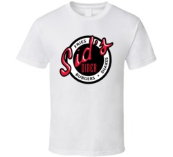 Sid's Diner Burger Food Fan T Shirt