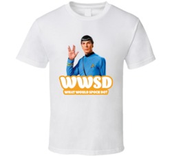 Wwsd What Would Spock Do Star Trek Fan T Shirt Wwsd What Would Spock Do Star Trek Fan T Shirt
